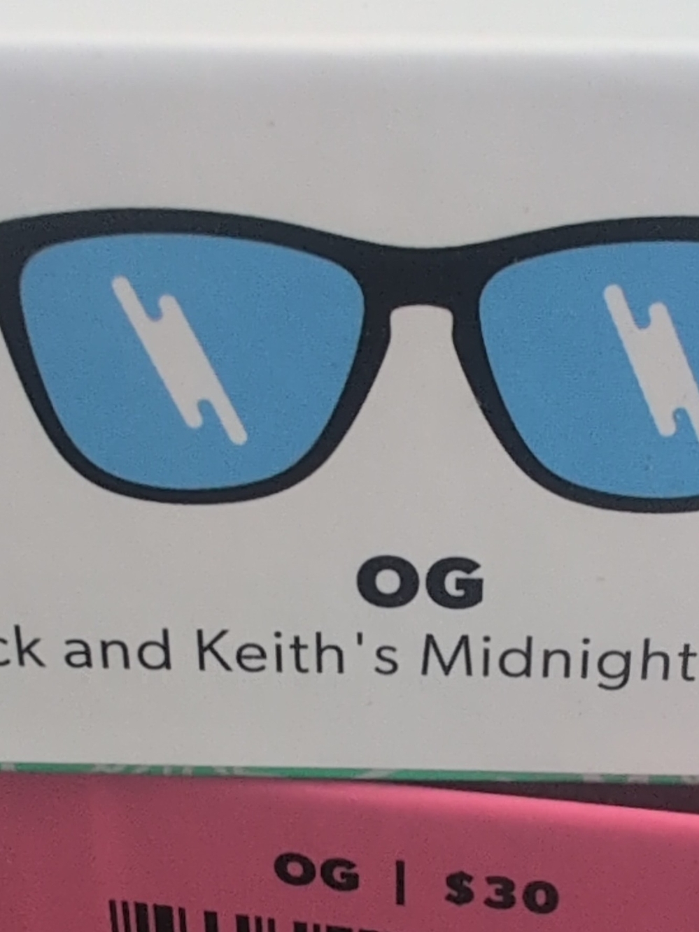 OG mick and keith's midnight rambre sunglasses